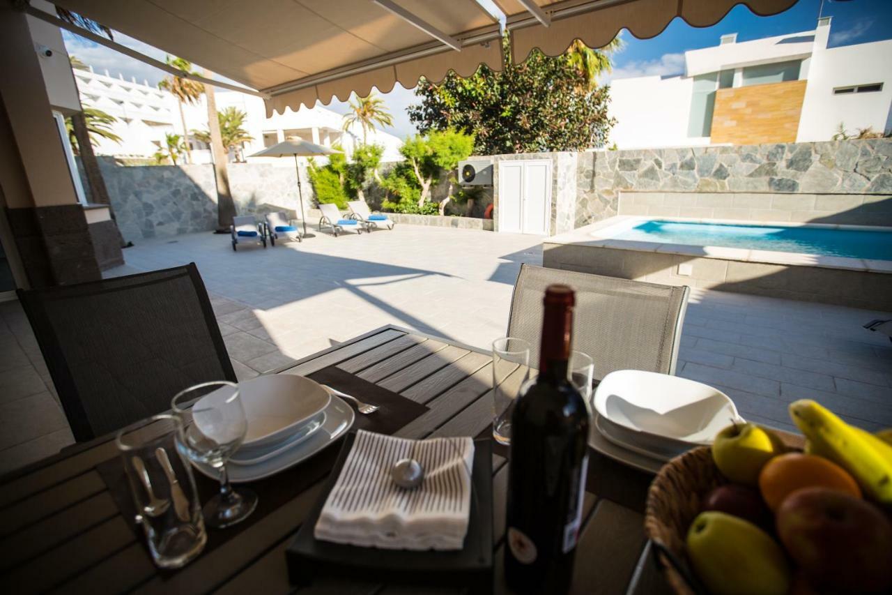 Villa Jandia Modern New Apartment Morro Jable Private Heated Pool Big Terrace And Parking ภายนอก รูปภาพ