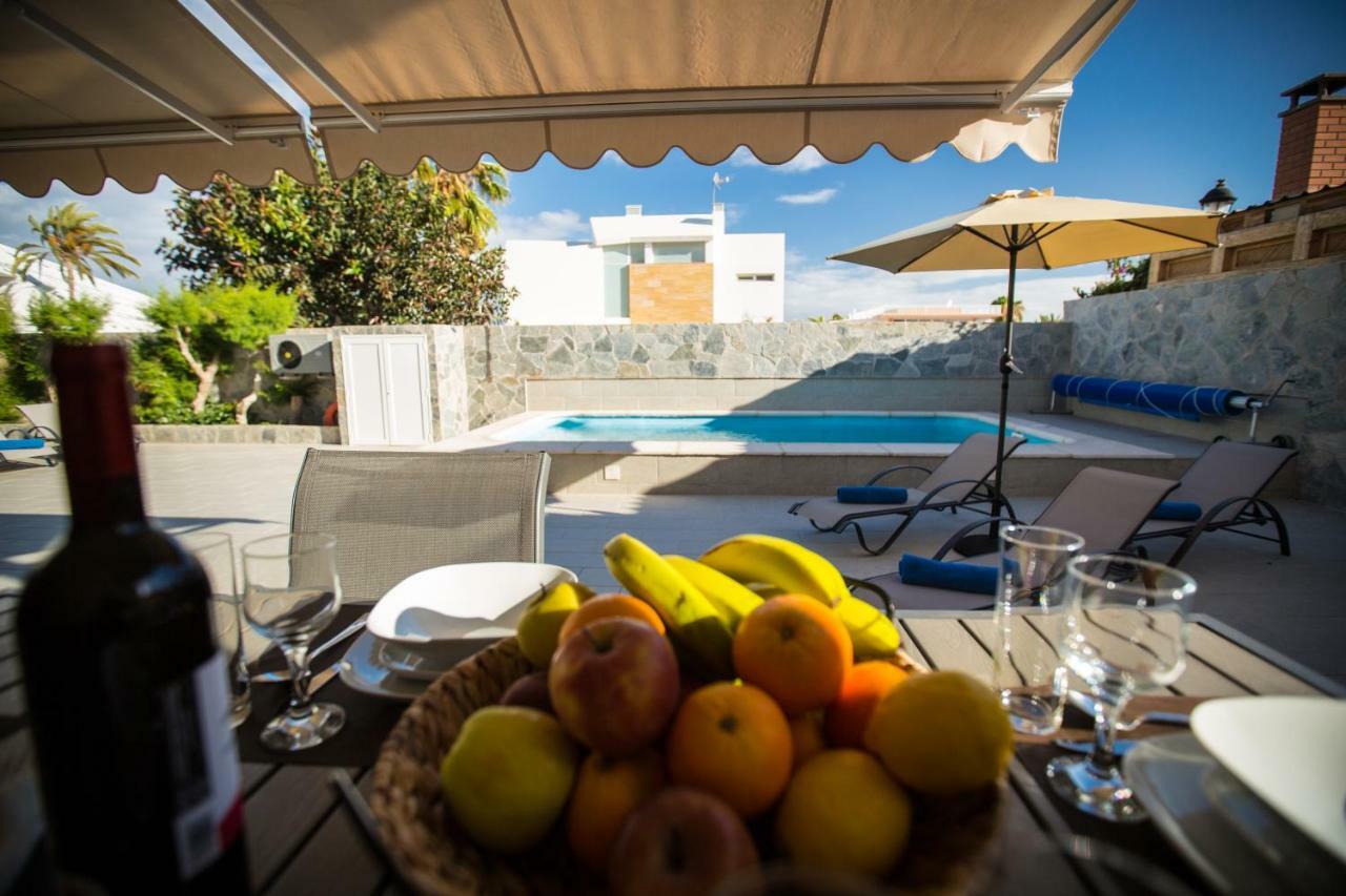 Villa Jandia Modern New Apartment Morro Jable Private Heated Pool Big Terrace And Parking ภายนอก รูปภาพ