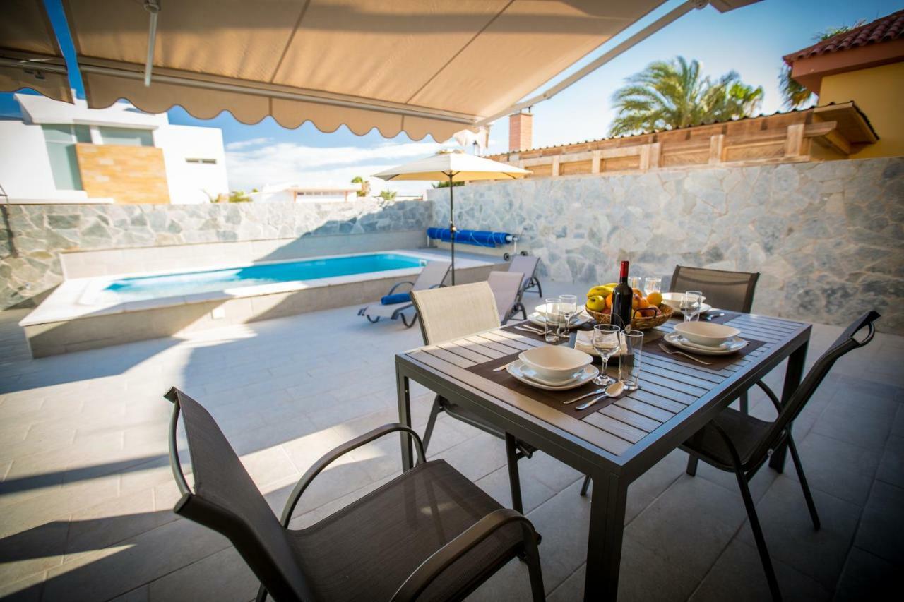 Villa Jandia Modern New Apartment Morro Jable Private Heated Pool Big Terrace And Parking ภายนอก รูปภาพ
