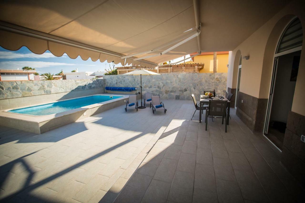 Villa Jandia Modern New Apartment Morro Jable Private Heated Pool Big Terrace And Parking ภายนอก รูปภาพ